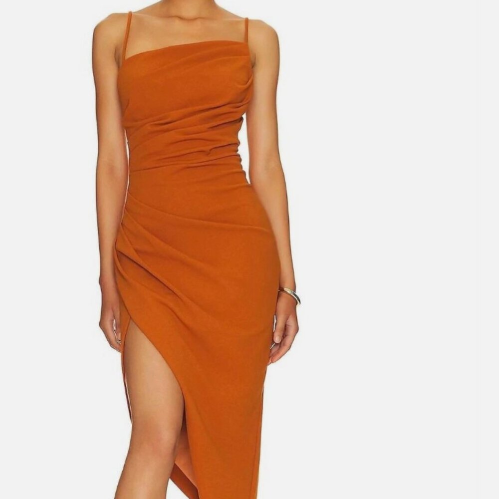 Elliatt Carissa Dress Size M Orange - MSRP 220